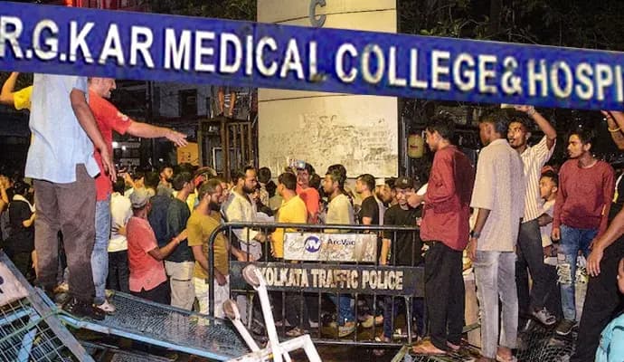 The number of arrests increased in the vandalism incident at RG Kar Medical College gnr
