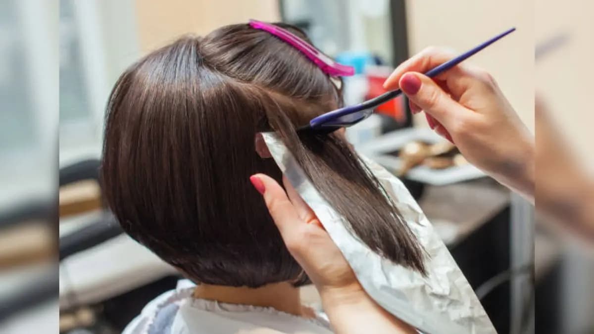 applying hair colour regularly have bad effects on hair,it may cause cancer also lif