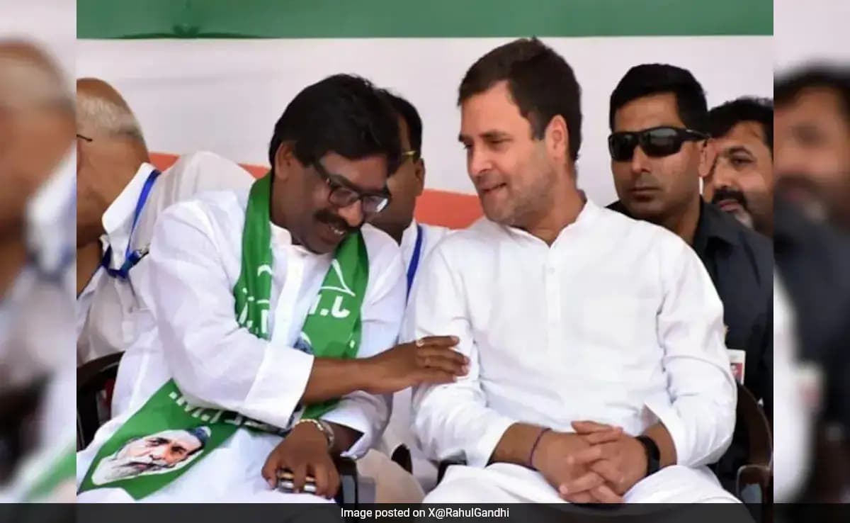 Rahul Gandhi  INDIA Will Fight Message gnr