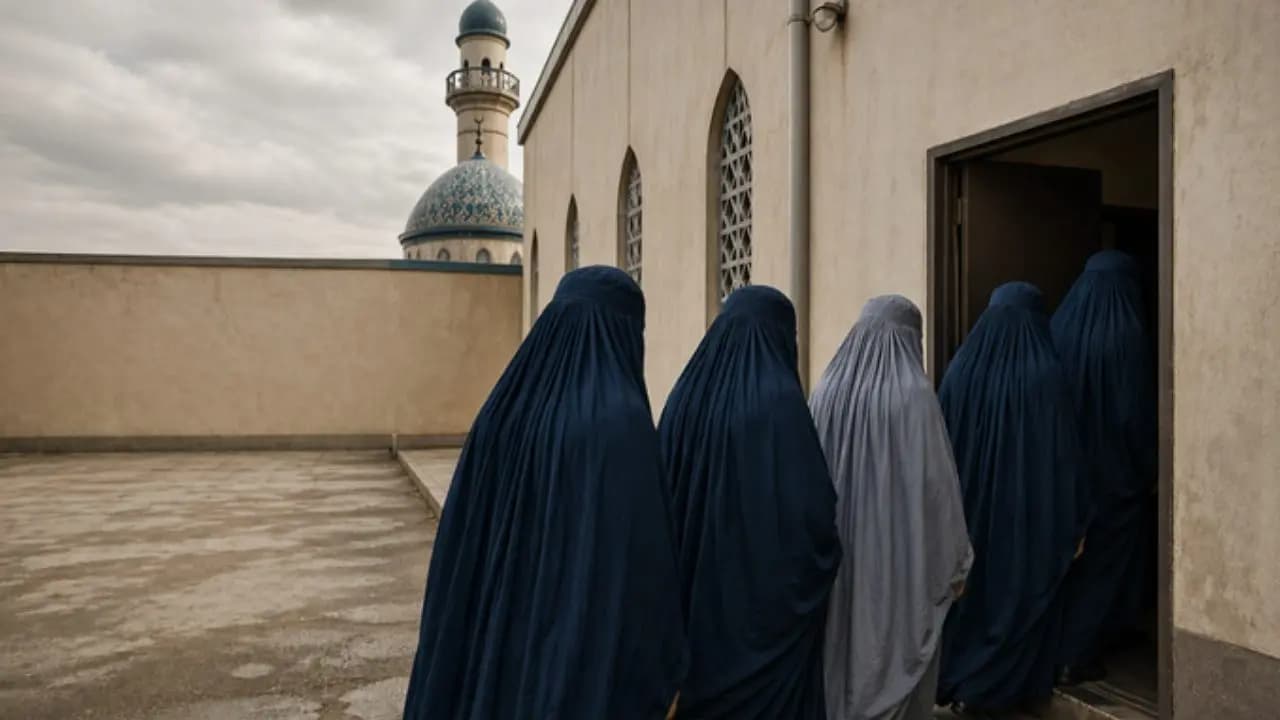 What the L-Board stated regarding womens entry into the mosque