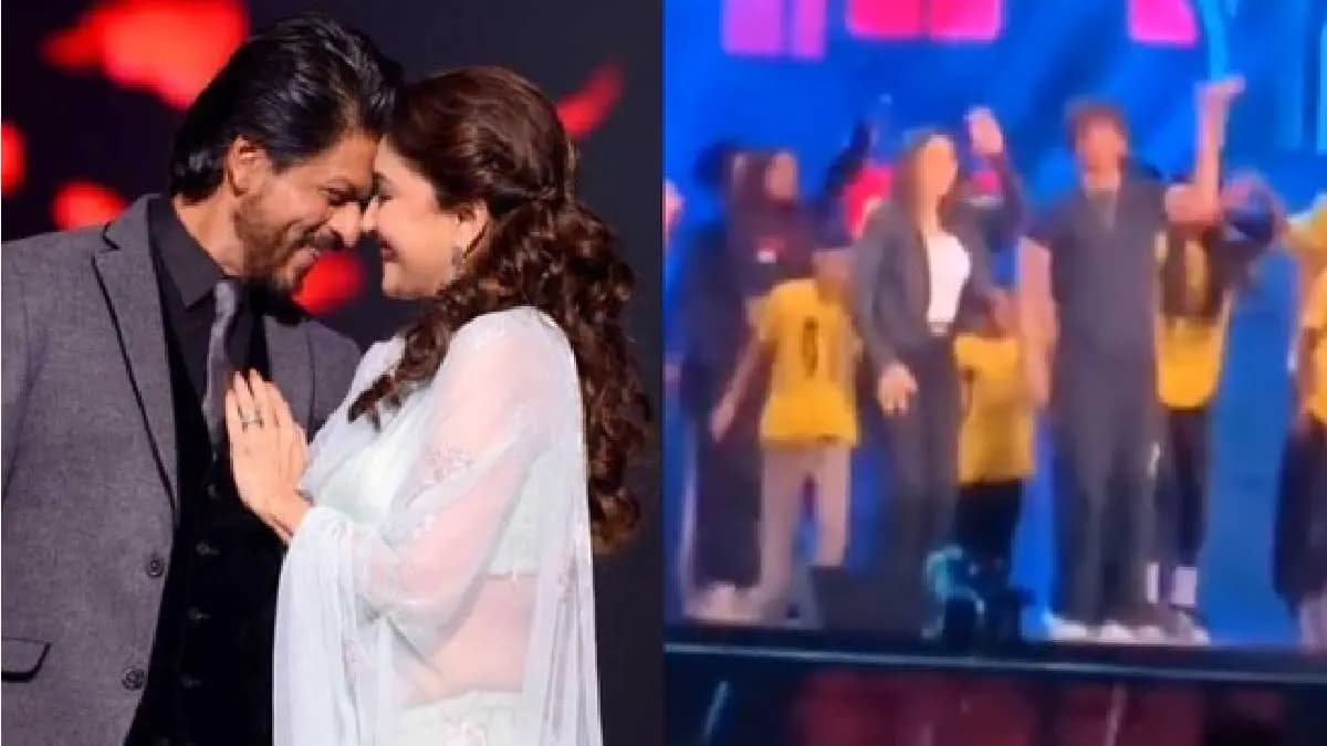 Shah Rukh Khan & Madhuri Dixit reunite on Stage at IIFA After 13 Years