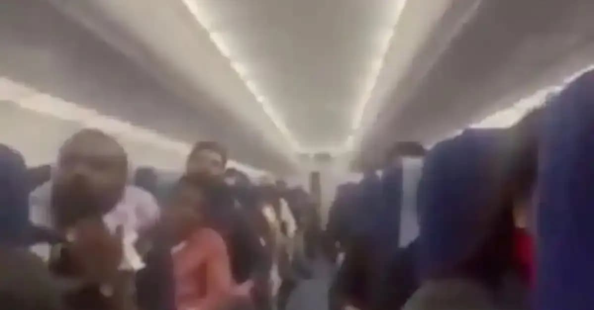 Passengers Terrified After IndiGo Flight Hit By Turbulence