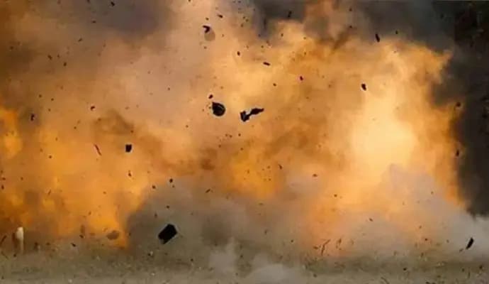 bombing at tmc ex councillor house at domkal
