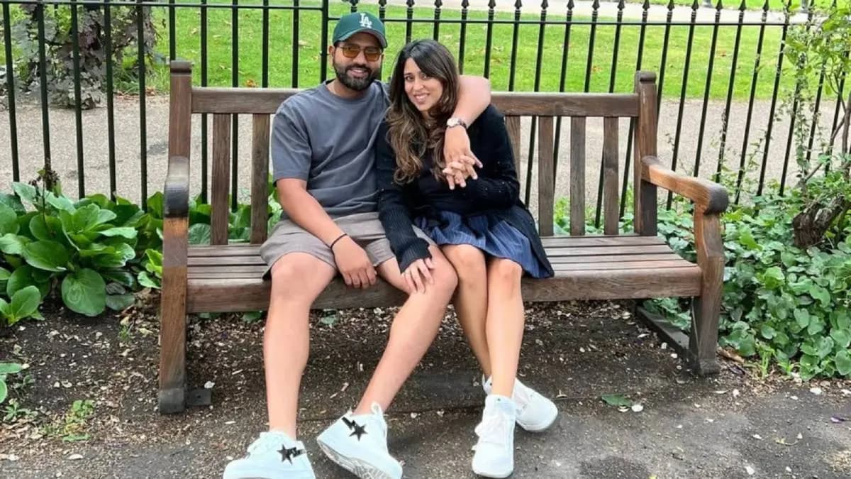 Rohit Sharma's wife Ritika Sajdeh reacts as hitman soars back to form spt