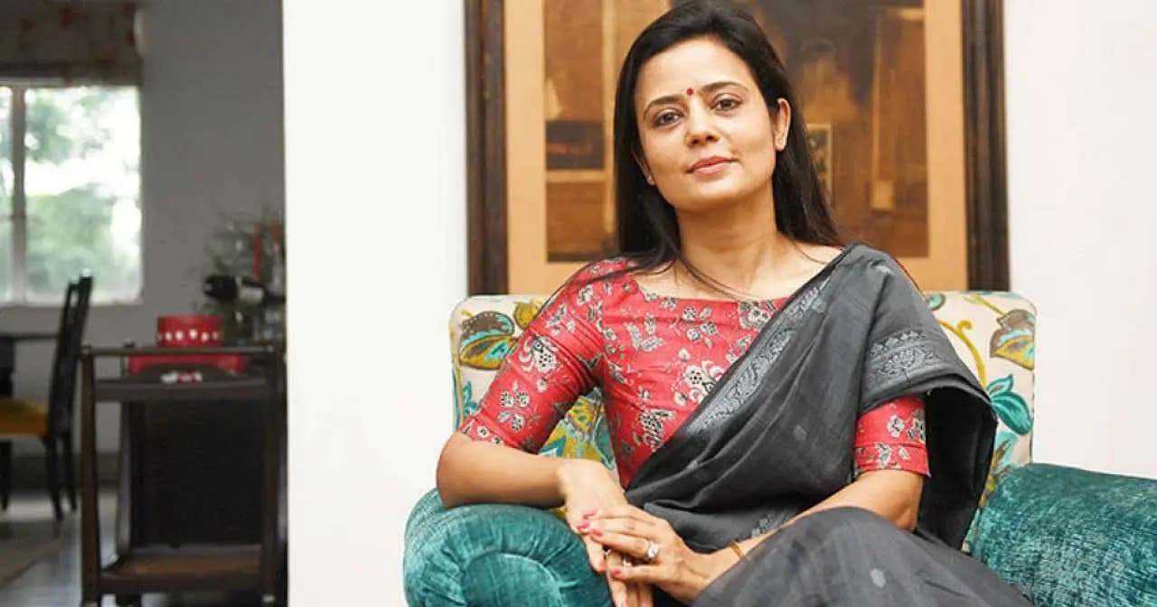 Mahua Maitra reacted on parliament incident