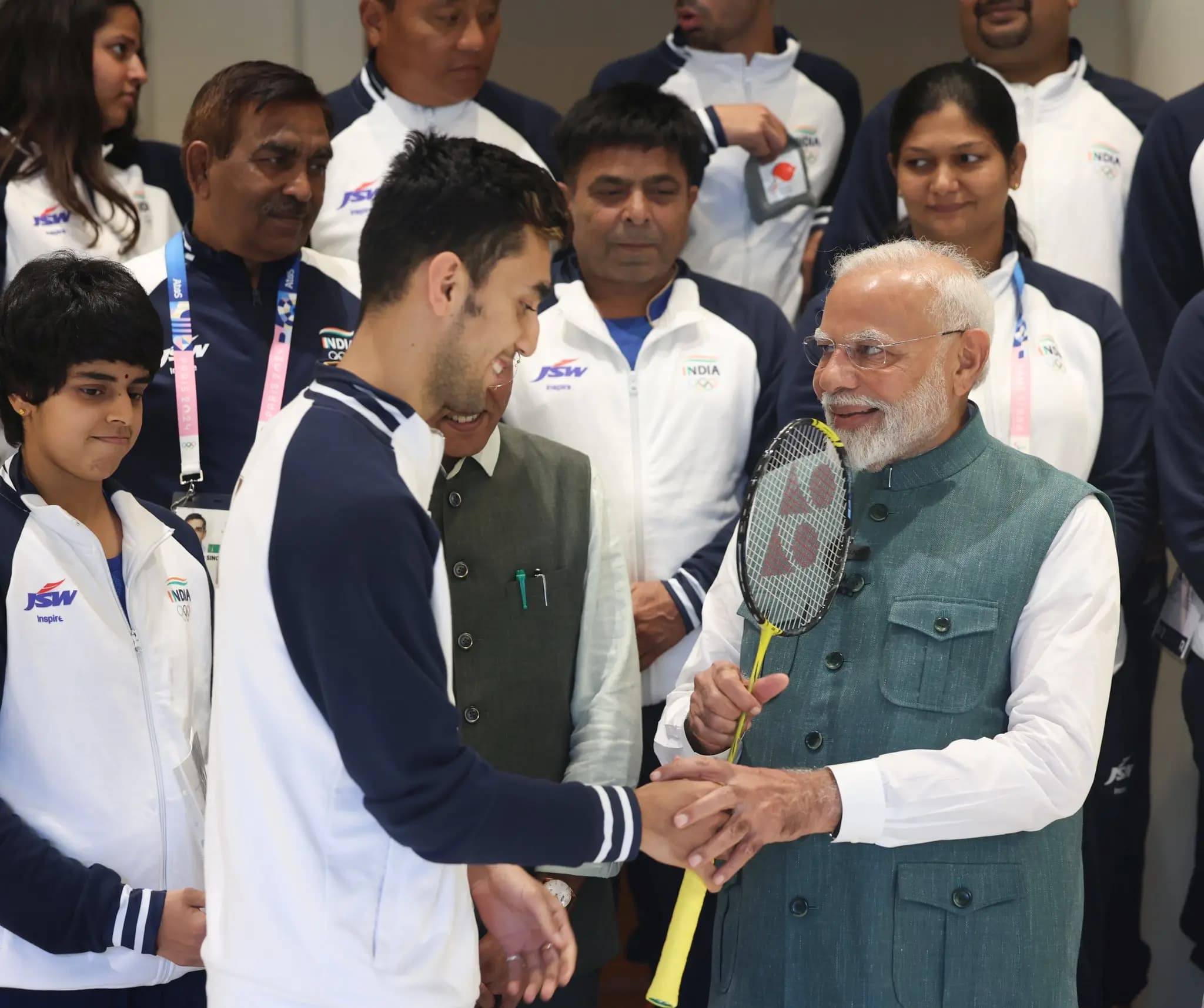 Prakash Padukone took my phone away at Olympics Lakshya Sen tells PM Modi