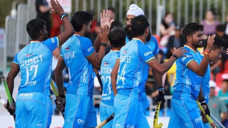 India Thrash Korea 4-1, Set Up Final vs China spt