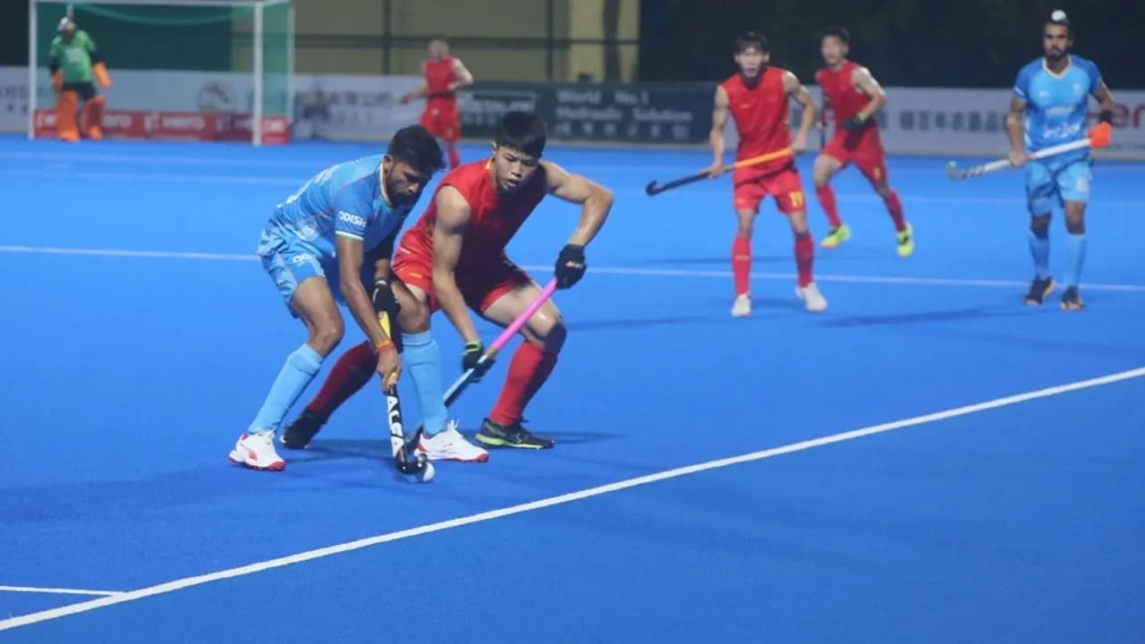 India beat china by three goals to start Asian Champions Trophy Journey