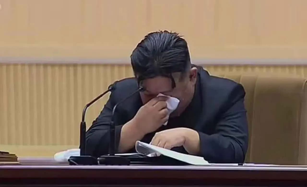 kim jong un cry