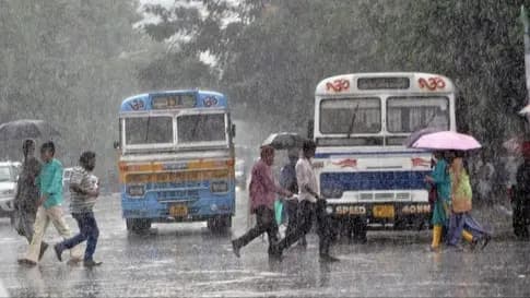 IMD Weather Update Heavy to Moderate Rainfall Forecast In West Bengal gnr