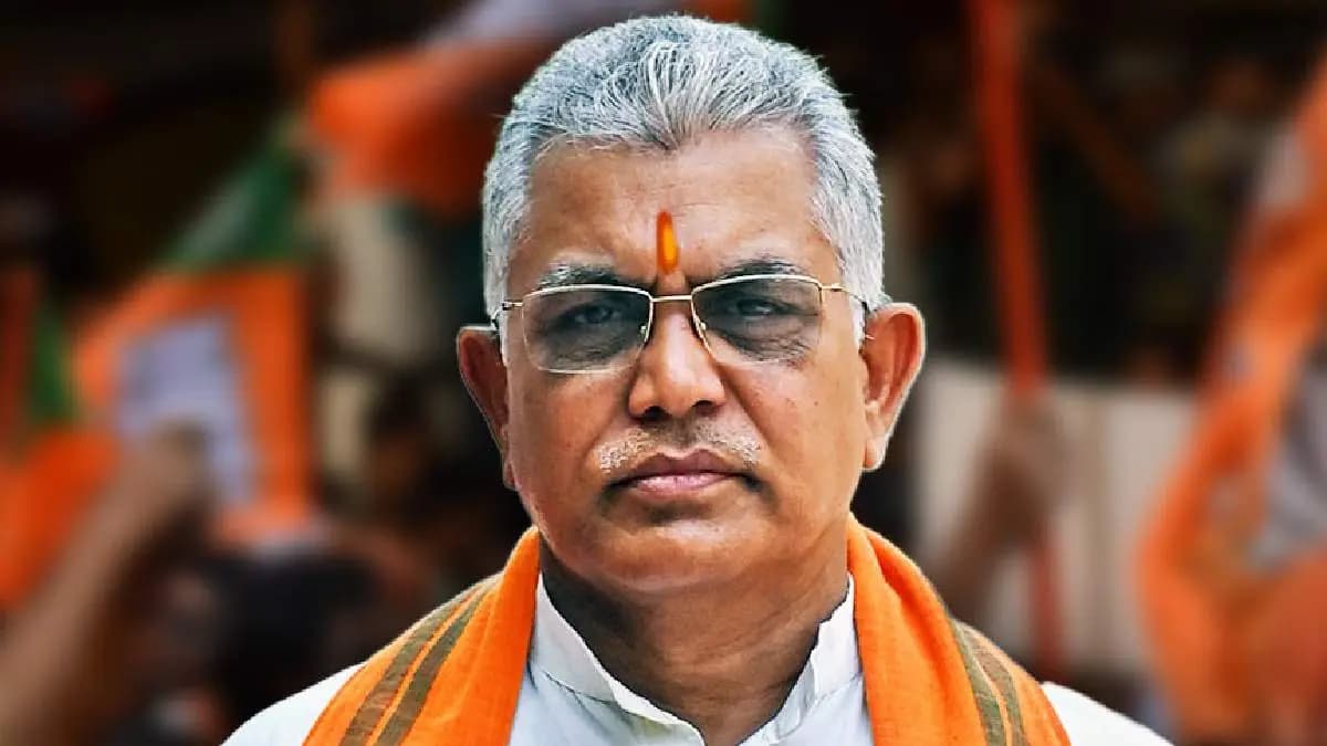 JamaiSasthi 2025 BJP Leader Dilip Ghosh reached at in laws house