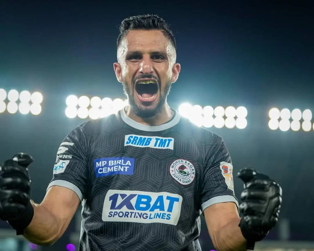 Vishal Kaith reaction after his performance in durand semi final against Bengaluru FC