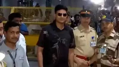 Shubman Gill returns to Mumbai after Champions Trophy win