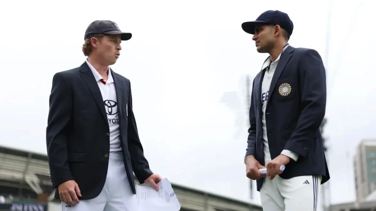 India captain Shubman Gill forgets to mention Akash Deep in playing eleven at toss