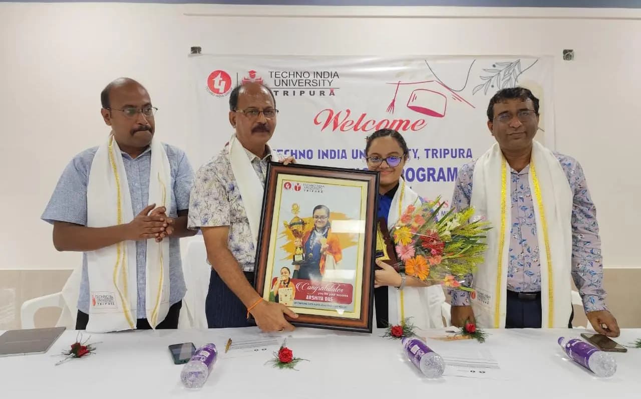 Techno India University has started new batch UG degree course in Tripura