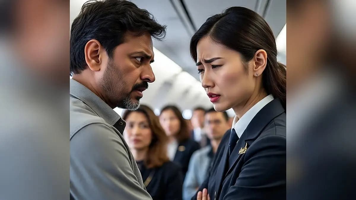 Man Kicked Out Of Singapore Flight For Rude And Bizarre Behaviour With Air Hostess