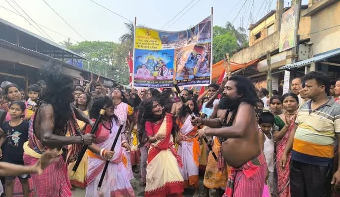 Thakurnagar matua mela now a political ground