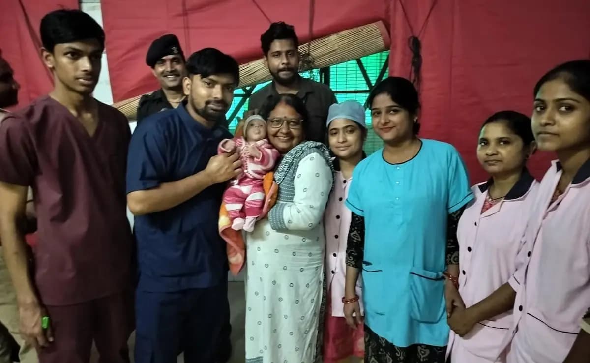 Newborn Was Thrown Off Bridge By Parents Survived 50 Wounds Animal Bite_gnr
