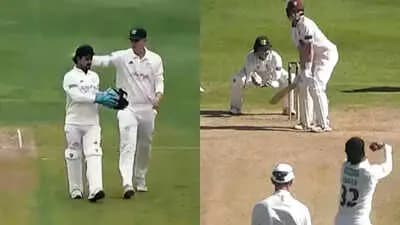 Ishan Kishan imitates MS Dhoni and others in six different balls in an over 