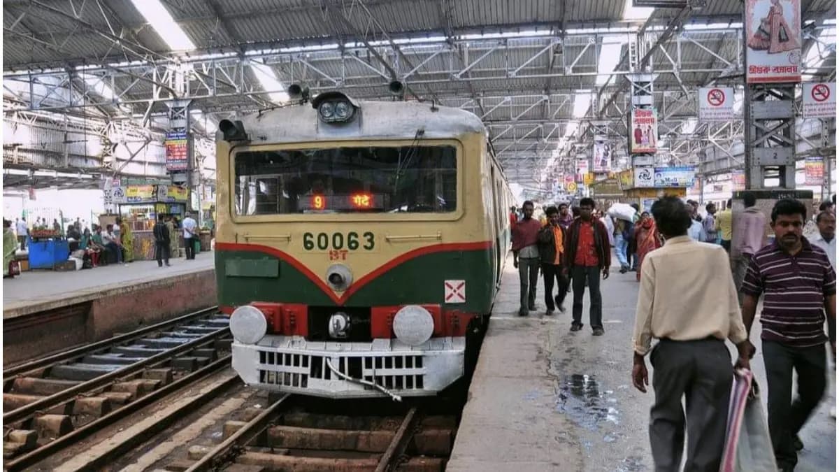 Local train metro suspend due to cyclone remal