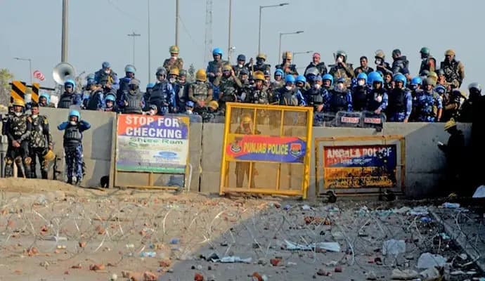 Farmers Prep For March To Delhi gnr