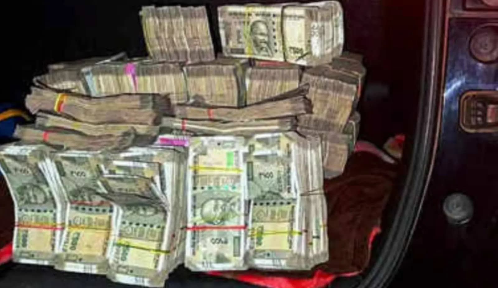 police seized cash from a car