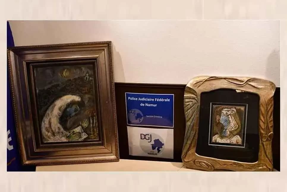 Stolen Picasso, Chagall paintings found in Antwerp house