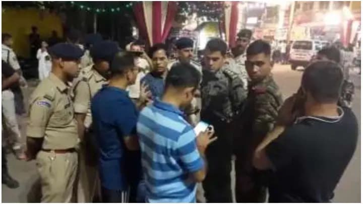Stampede in bihar Durgapuja pandel