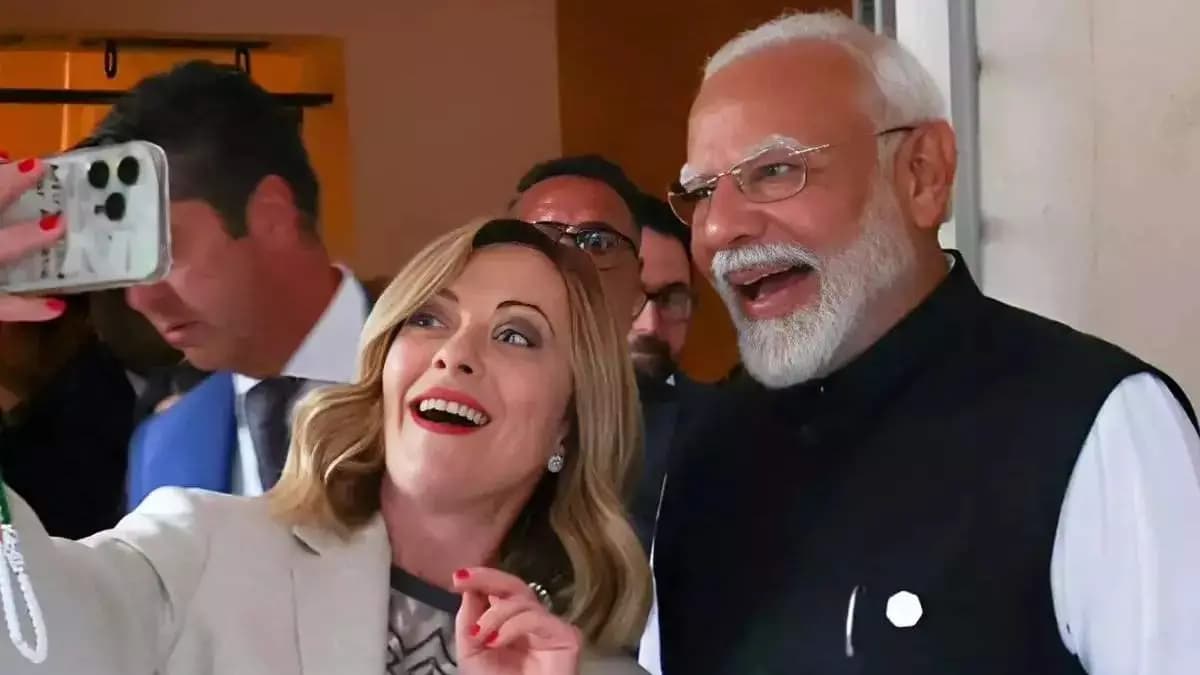 PM Modi Opens Up On Memes With Italian PM Giorgia Meloni gnr