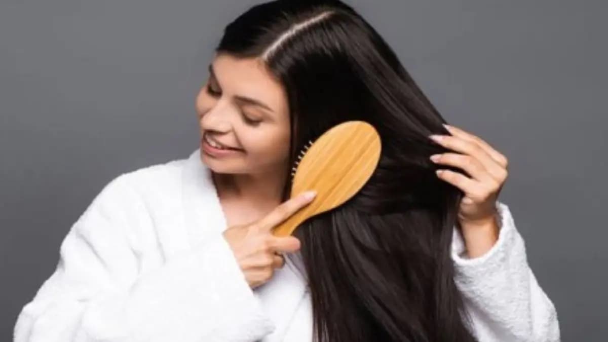 Onion Helps to prevent hair fall grey hair and many other hair related problems know how to use it luf