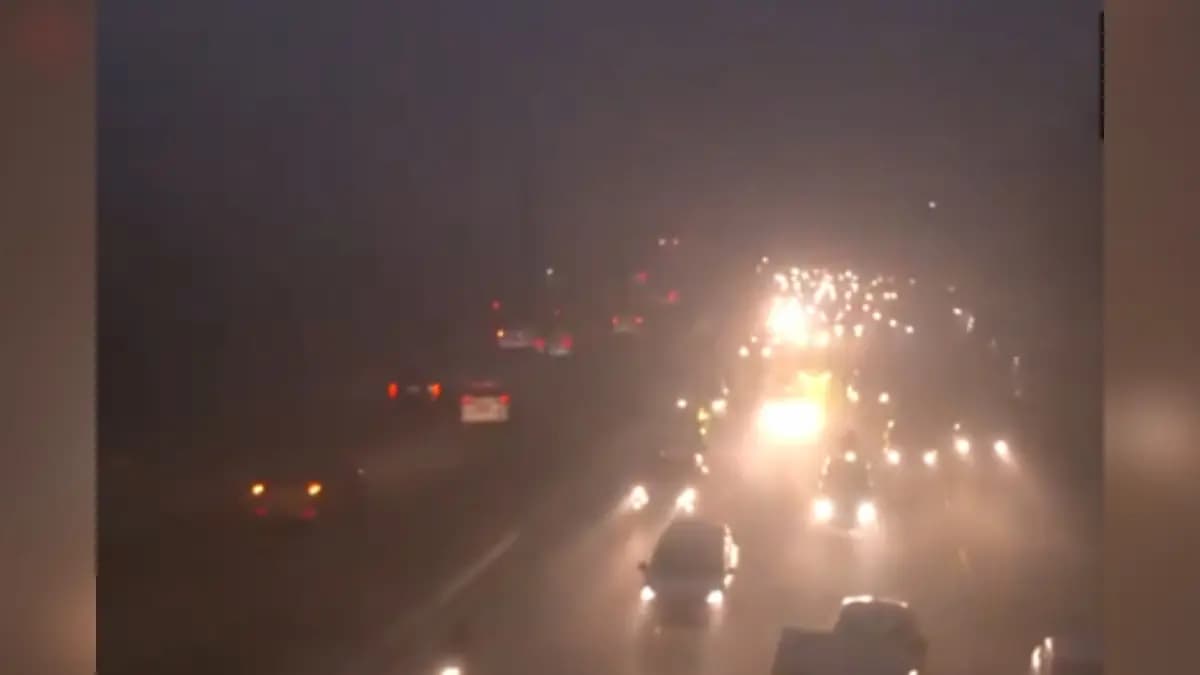 Delhi Weather Update Freezes Under Cold Wave, 'Very Dense Fog' Reduces Visibility To Zero gnr