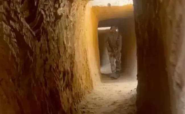 Tunnel, Rocket-Shaped Weapons: Maoists  Attack