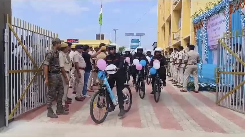 Murshidabad green cycle team for women security in Jangipur gnr