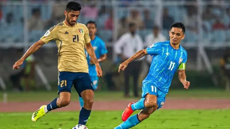 India draws with Kuwait in fifa world cup qualifier
