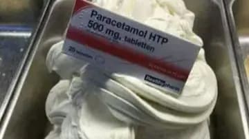 Was Netherlands Selling Paracetamol-Infused Ice Cream picture goes viral gnr 