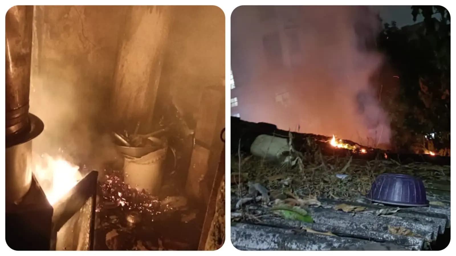 again fire in city fire incident at Bhawanipur gnr 