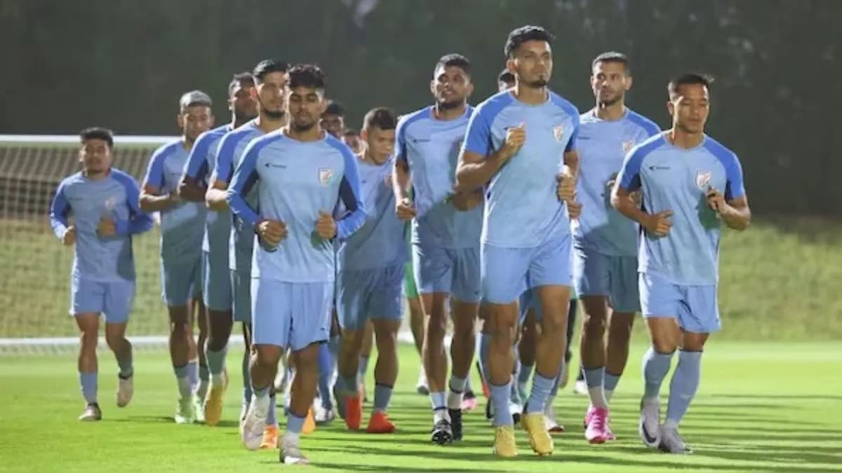  India were drawn against Hong Kong, Singapore and Bangladesh in Group C of the AFC Asian Cup Saudi Arabia 2027 Qualifiers Final Round spt 