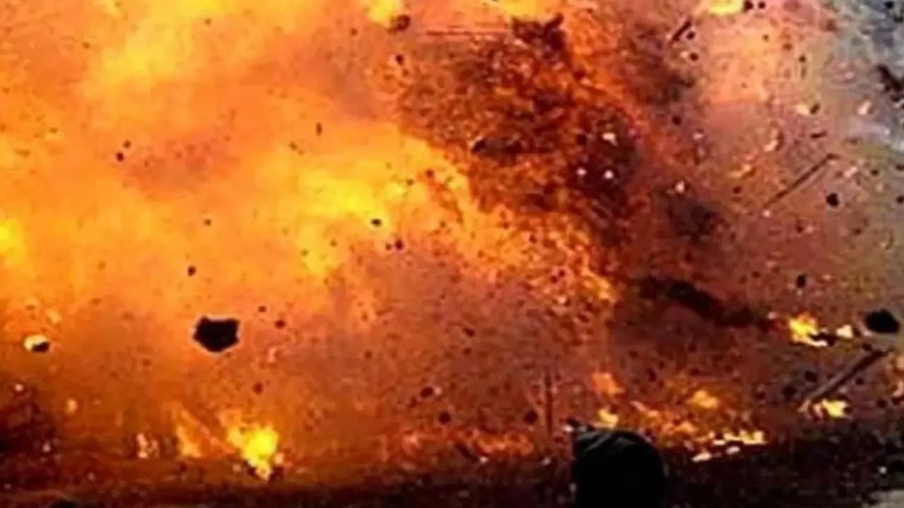 Bomb explosion in noapara