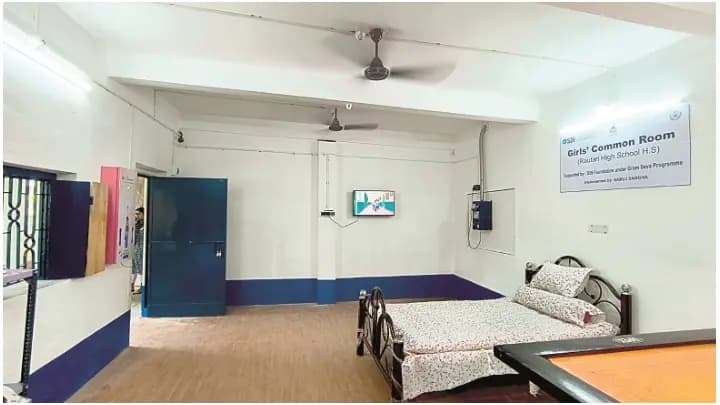 Chakdah highl school facilities for girls student during periods