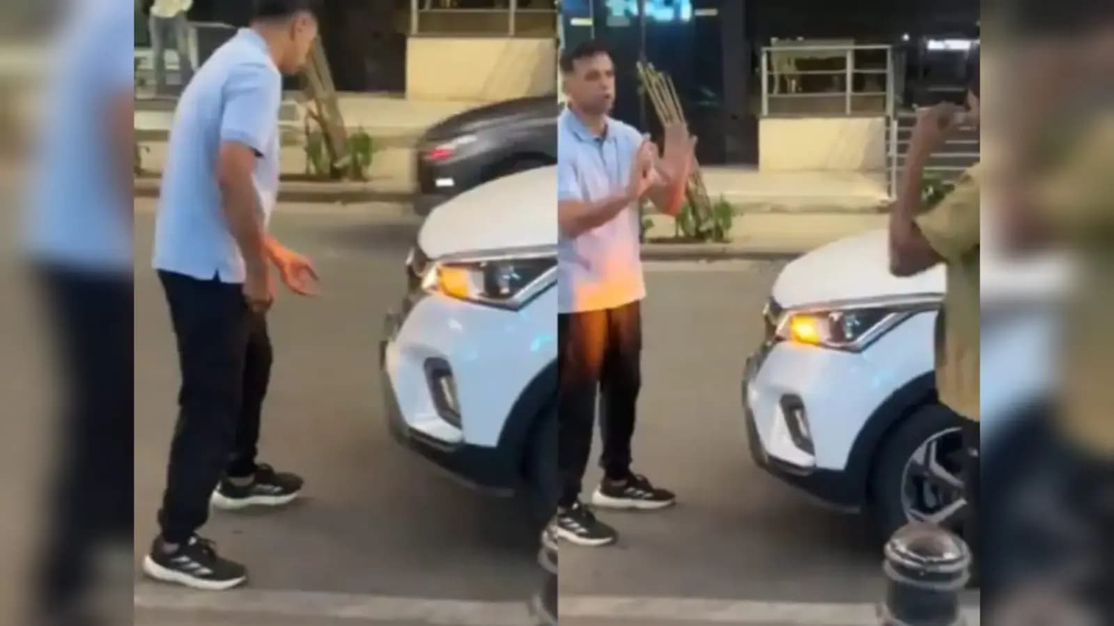 rahul dravid car collides with auto in bengaluru, then a heated argument starts spt