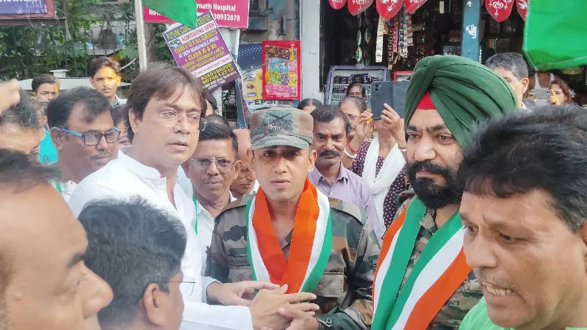 Kolkata Witnesses Grand Rally Honouring Indian Army