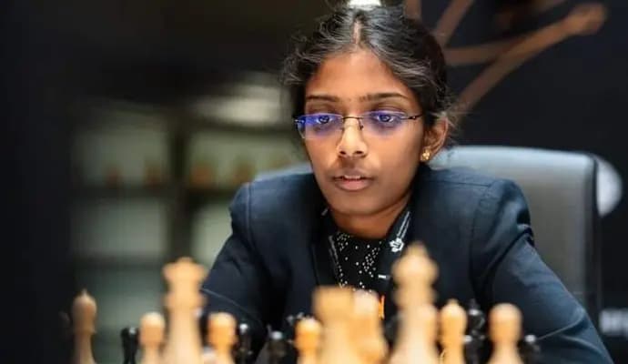 Vaishali rameshbabu new grandmaster from india