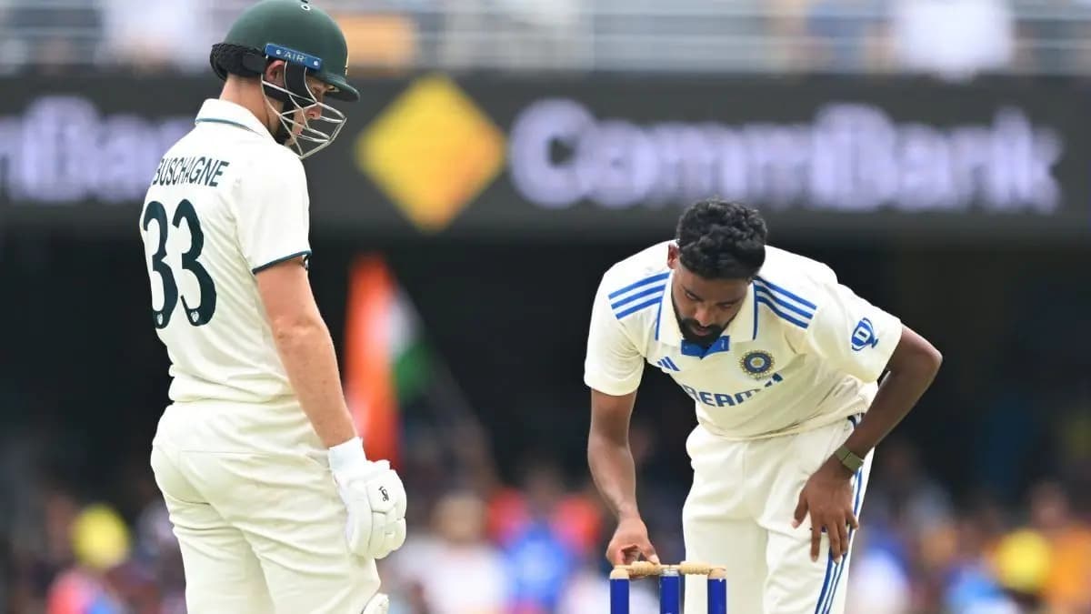  What is bail flip, Action Of Mohammed Siraj went viral in social media spt 