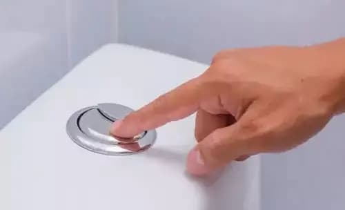 what is the purpose of two buttons on a western toilet flush tank know the right usage lif