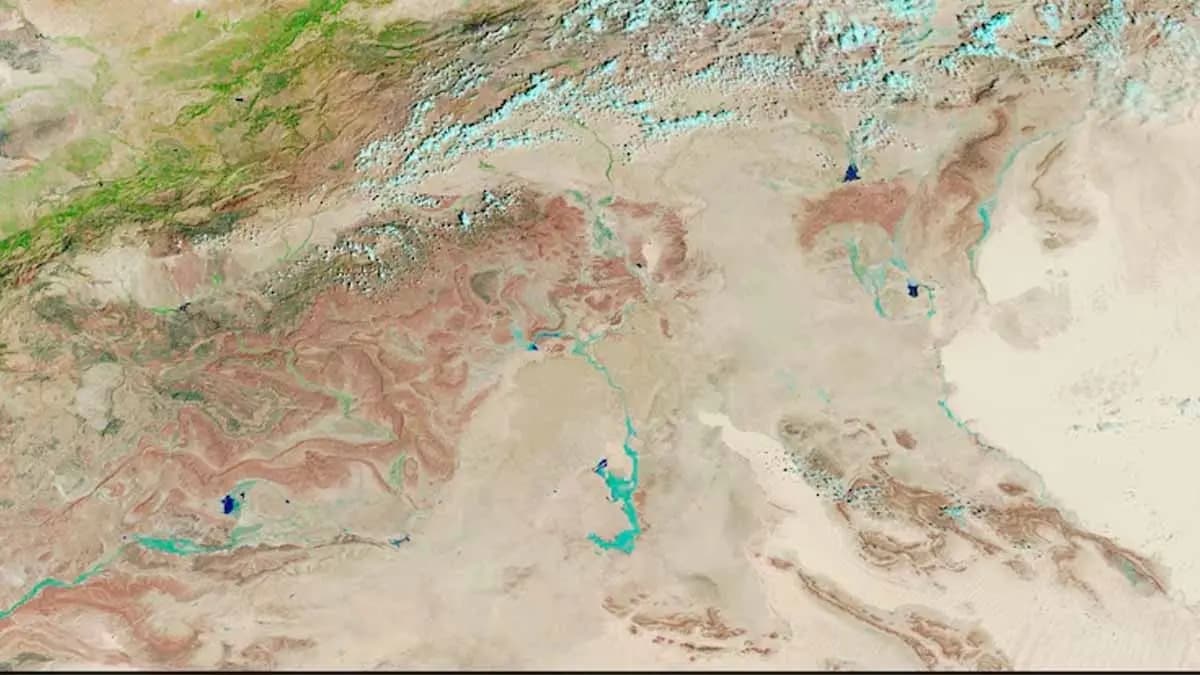 Sahara Desert Turns Green NASA Shares Stunning Image gnr