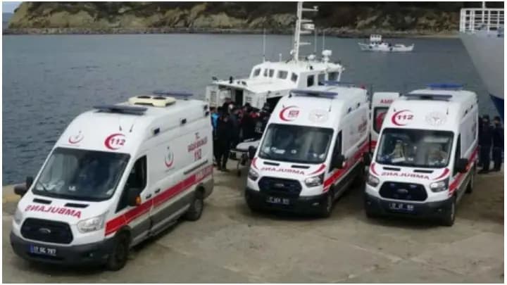 boat capsized in turkey, 22 died