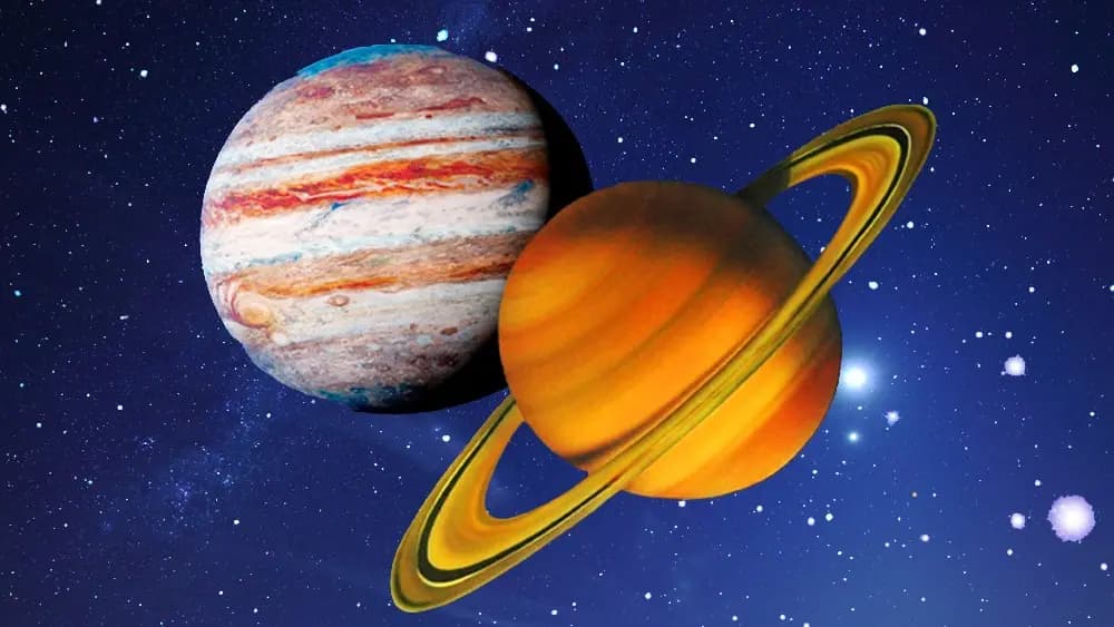 Guru Shani Bakri 2024 Jupitar and Saturn will powerful in diwali which is beneficial for 4 zodiac signs lif