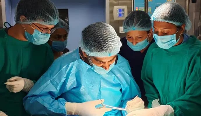 Rare Ear Surgery at Pune Command Hospital