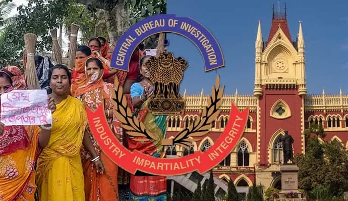 kolkata High Court ordered CBI investigation in Sandeshkhali