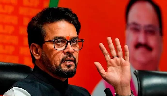 Anurag thakur says india to be 3rd largest media